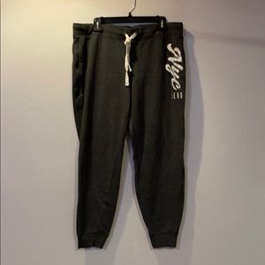 aeropostale grey joggers